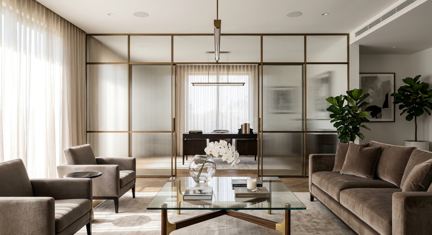 Exploring Glass Finishes: The Elegance of Transparency in Interior Design