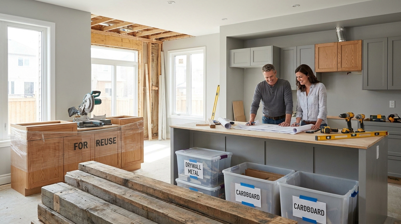 Practical Strategies for Reducing Construction Waste at Home