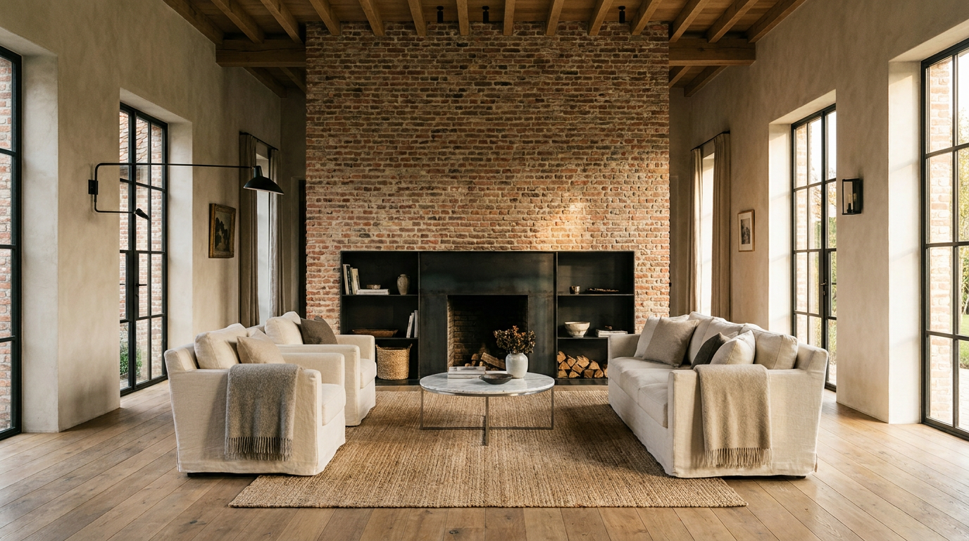 Exploring the Beauty and Versatility of Brick Finishes in Interior Design