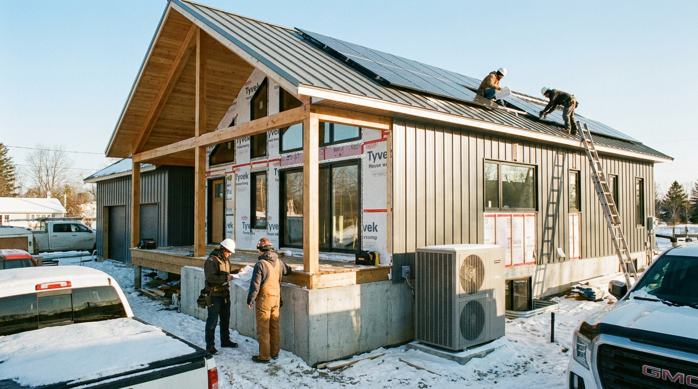 Integrating Renewable Energy Systems in Construction: A Practical Guide for Builders and Homeowners