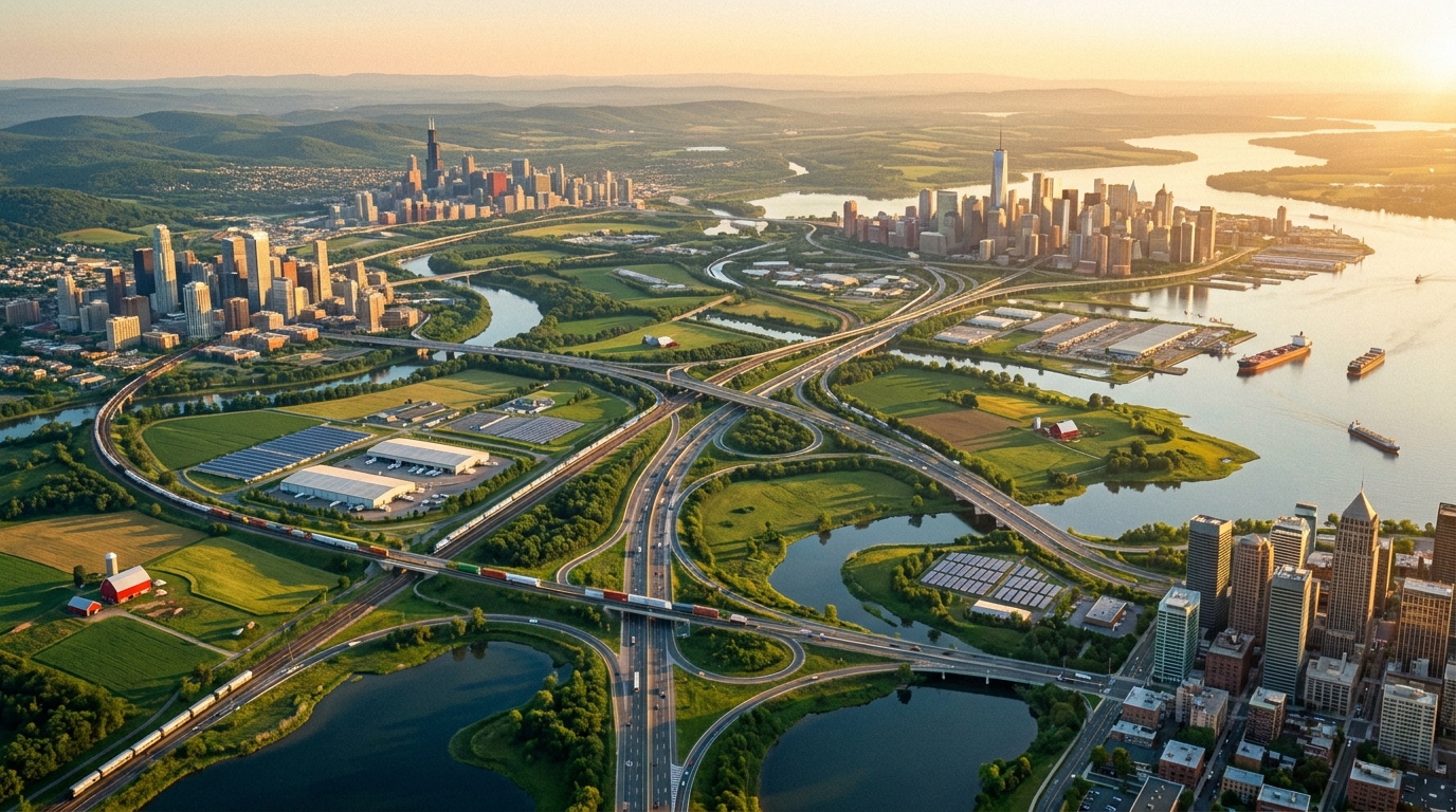 Navigating the Future: Key Considerations in Mega-Region Planning