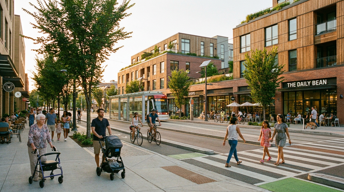 Exploring the Benefits of Walkable Communities for Sustainable Living