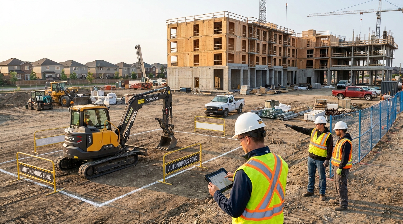 The Rise of Autonomous Construction Sites: What Homeowners and Builders Need to Know