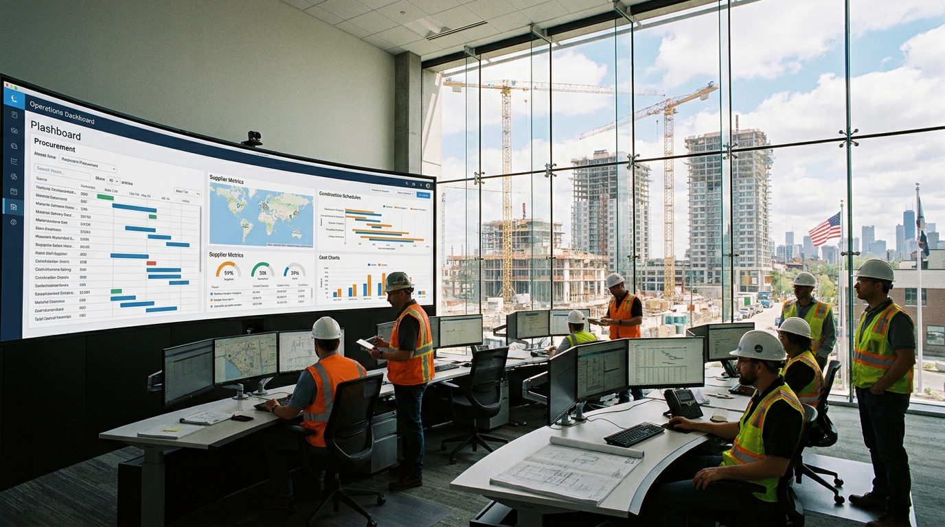 Optimizing Construction Supply Chains Through Data Analytics